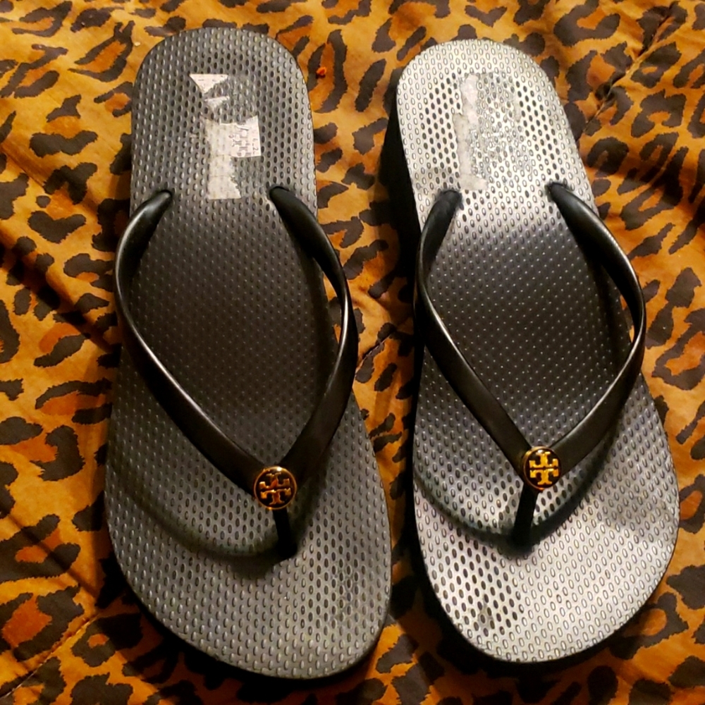 Tory Burch Wedge Thong Flip Flops